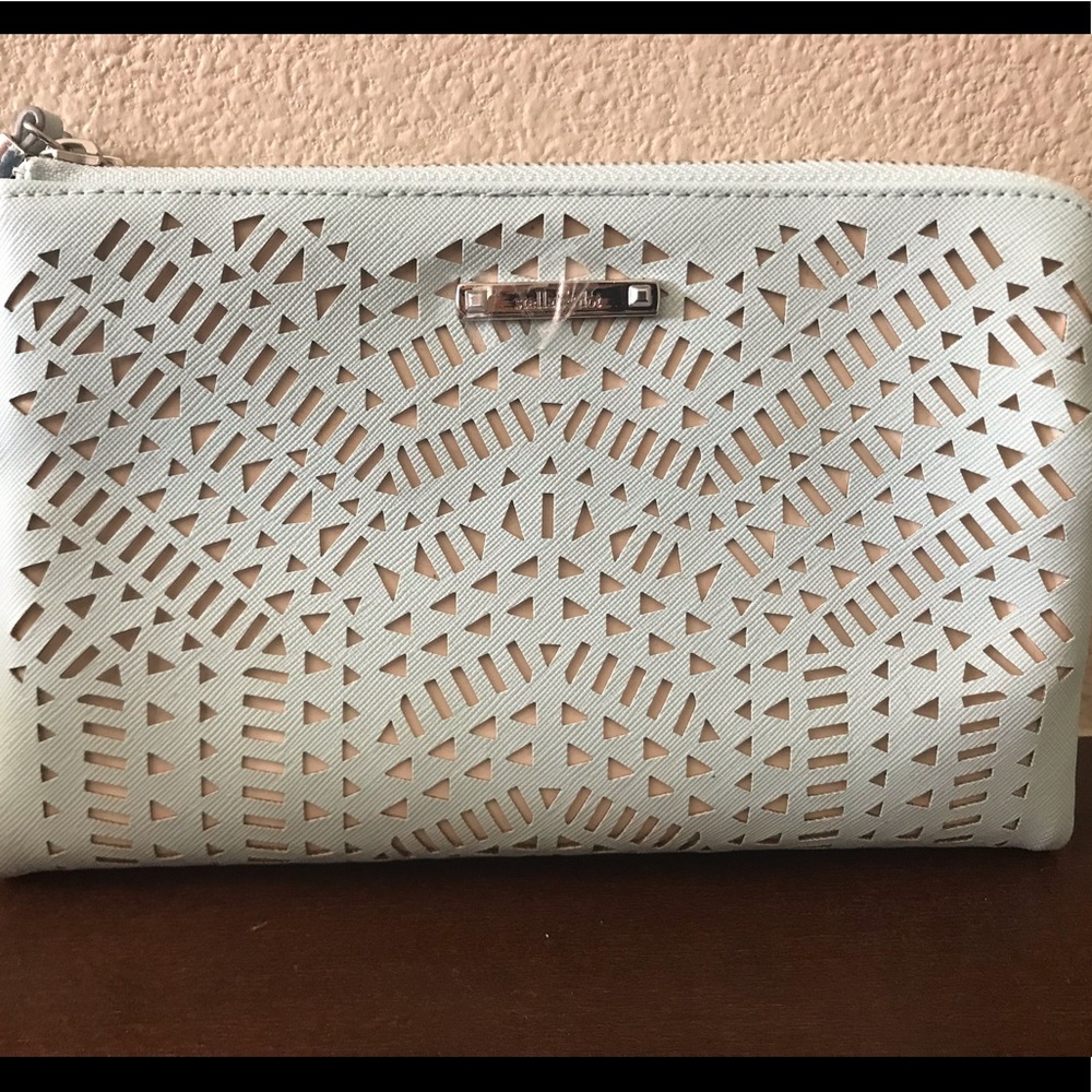 Stella & Dot double clutch in Mint